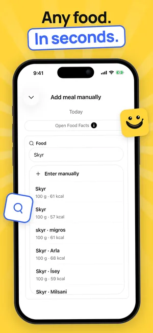 Store screenshot 6: Food search, iPhone
